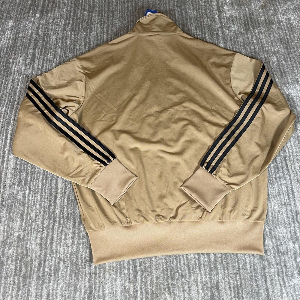 Adidas Originals Firebird Track Suit Mens Medium Beige 3-Stripes JY6366 JY6369 - Picture 7 of 16